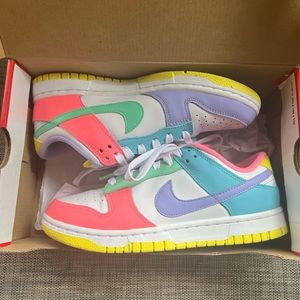 Womens size 7 Easter Candy dunks